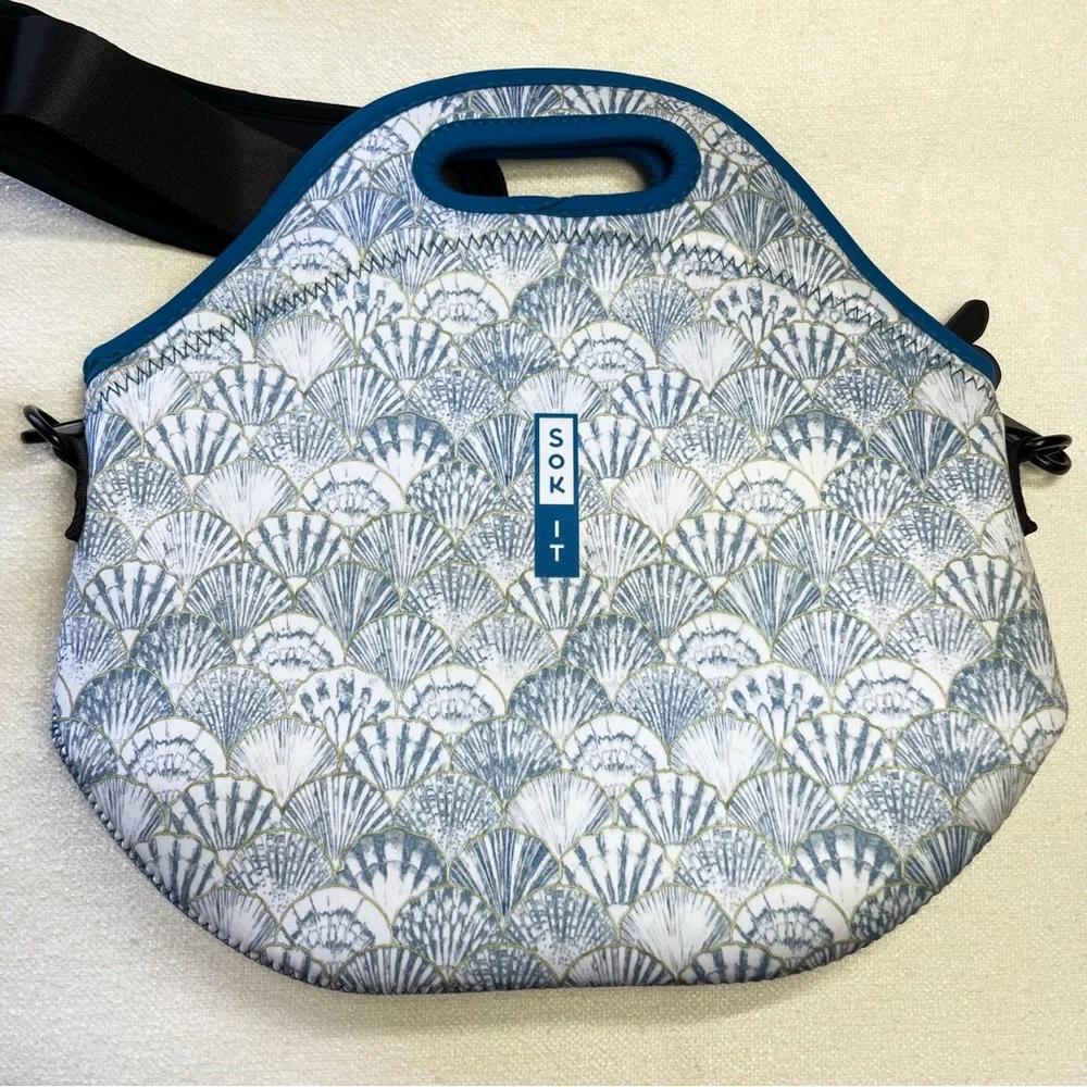 New Sok It LunchTote XL in Shore Thing
